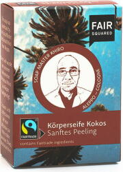 Fair Squared Coconut Soft Peeling testszappan - 80 g