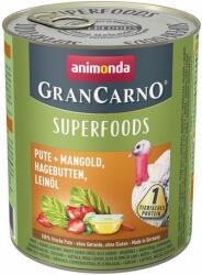 Animonda GranCarno Superfoods cu curcan și măceșe (24 x 800 g) 1920 g