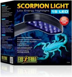 Exo Terra Scorpion Light - Corp iluminat LED cu consum redus (15 LED / 2 Watt)