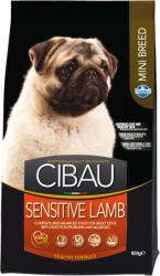 CIBAU Sensitive Lamb Mini - Hrană pentru câini cu digestie sensibilă 800g