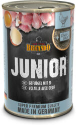 BELCANDO Junior conservă pasăre și ouă (12 x 400 g) 4800 g