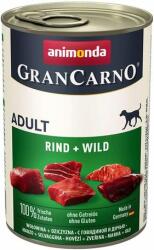 Animonda GranCarno Adult conservă cu vită și vânat (24 x 400 g) 9.6 kg