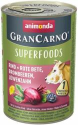 Animonda GranCarno Superfoods cu carne de vită și sfeclă roșie (24 x 400 g) 9600 g