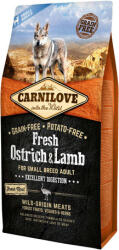 CARNILOVE Fresh Ostrich & Lamb for Small-Breed Dogs Excellent Digestion 6 kg