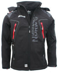 Geographical Norway sacou bărbătesc TECHNO MEN softshell Negru S
