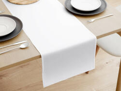 Goldea pamut asztali futó - fehér 20x180 cm