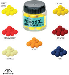 Carp Zoom POP UP MINI FANATIX 10mm 25gr Strawberry