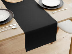 Goldea loneta dekoratív asztali futó - fekete 50x120 cm