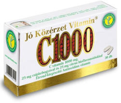 Jó Közérzet C-vitamin 1000 mg csipkebogyóval és citrus bioflavonoiddal 30 db