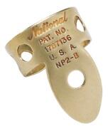 D'Addario National Brass Finger Picks - 4 pack