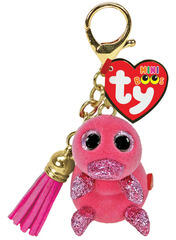 Ty TY: Mini Boos clip műanyag figura WILMA - rózsaszín kacsacsőrű emlős (TY 25064)