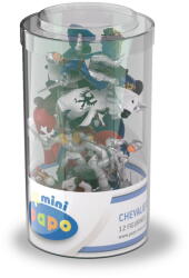 Papo figurina set 12 minifigurine cavaleri 12 piese (PAPO33022) - bekid Figurina