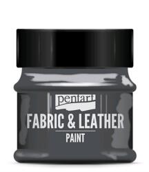 PENTART Textil és bőrfesték PENTART 50ml csillogó grafit (35146)