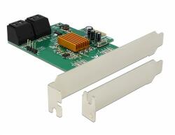 Delock 4 portos SATA PCI Express Kártya (90382)