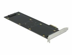 Delock PCI Express x2 kártya - 1 x SATA HDD / SSD-hez RAID (90433)