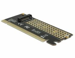 Delock PCI Express x16 kártya - 1 x NVMe M. 2 Key M szerverhez (90300)