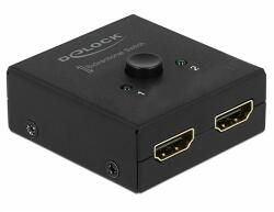 Delock HDMI 2 - 1 kapcsoló kétirányú 4K 60 Hz kompakt (64072)