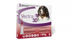 Vectra 3D Pentru Caini XL 40-66 KG - Cutie 3 pipete