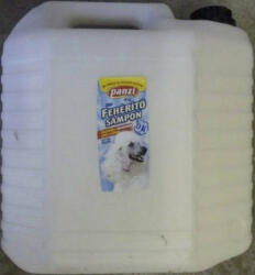 Panzi şampon pentru câini cu blană albă 10 l