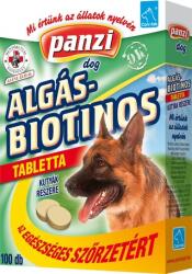 Panzi tablete alge-biotină pentru câini pentru o blană sănătoasă (100 buc)