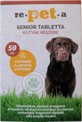 re-pet-a Senior tablete pentru câini în vârstă 50 buc