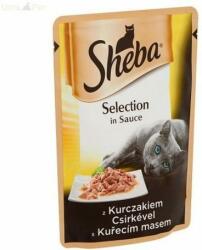 Sheba - Hrană la plic cu carne de pui (12 x 85 g) 1020 g