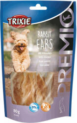 TRIXIE Premio Rabbit Ears - Urechi de iepure pentru câini (3 pachete | 3 x 80 g) 240 g