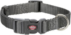 TRIXIE Premium zgardă pentru câini (XS-S, 22-35 cm / 10 mm, Gri) (201416)