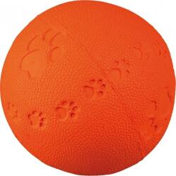 TRIXIE minge din cauciuc cu sunet şi cu model de labuţe (6 cm) (34861)