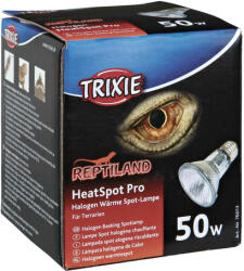 TRIXIE Reptiland HeatSpot Pro cu halogen pentru încălzire în terariu (ø 65 × 88 mm, 50 W) (76013)