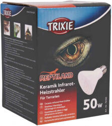 TRIXIE emițător de căldură cu infraroșu din ceramică (ø 75 × 100 mm, 50 W, Max. 75 l) (76100)