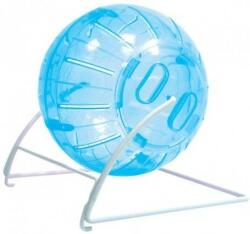 Happet minge de alergare pe suport pentru hamsteri (Albastru | 14 cm)