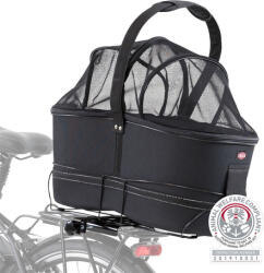TRIXIE coş de portbagaj pentru bicicletă perfect pentru câini de talie mică (29 x 49 x 60 cm | Până la 8 kg)