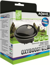 AQUAEL Oxyboost Plus - Pompe de aer acvariu 200 (2.5 W | 2 x 100 l/h | Cap. presiune max. : 70 cm)