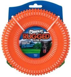 Chuckit! Rugged Flyer - Frisbee rezistent pentru câini (S; Portocaliu)