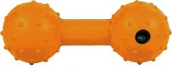 TRIXIE jucărie haltera cauciuc solid cu clopotel pentru câini (12 cm) (3335)