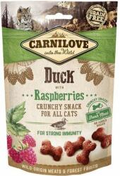 CarniLove Cat Crunchy Snack Duck with Raspberries 50 g - okosgazdi