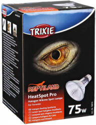 TRIXIE Reptiland HeatSpot Pro cu halogen pentru încălzire în terariu (ø 81 × 108 mm, 75 W)