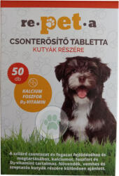 re-pet-a tablete pentru întărirea oaselor pentru câini 50 buc - okosgazdi