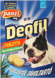 Panzi Deofil tablete împotriva respirației urât mirositoare și a mirosului corporal (50 buc)