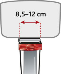 TRIXIE coș de transport pentru biciclete înguste (29 x 42 x 48 cm; Greutate max. suportată: 6 kg)
