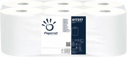 Papernet Prosop hartie reciclata, cu derulare centrala PAPERNET Recycled 417317, 105 m, 6 role/set