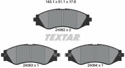 TEXTAR set placute frana, frana disc TEXTAR 2406201 (2406201)