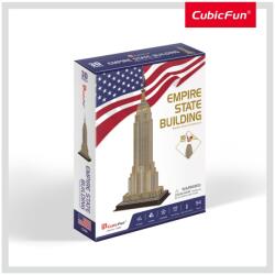 CubicFun PUZZLE 3D EMPIRE STATE BUILDING (NIVEL MEDIU 54 PIESE) - CUC246h (CUC246h)