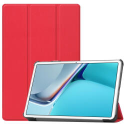  Husă din LEATHER Huawei MatePad 11 roșu deschis