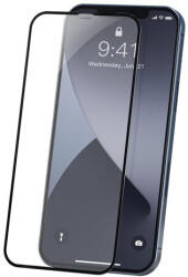 Baseus 2x Sticlă securizată 3D Apple iPhone 12 Pro Max negru