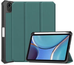  Husă din LEATHER Apple iPad mini 6 2021 / mini 7 2024 verde