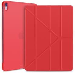 Husă din LEATHER Flip Apple iPad Pro 11 2020/2018 roșu