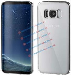 Husă din silicon METALLIC Samsung Galaxy S8 Plus argintiu
