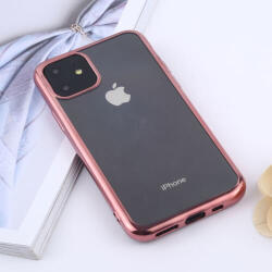 Husa din silicon METALLIC pentru Apple iPhone 11 Pro Max Pink